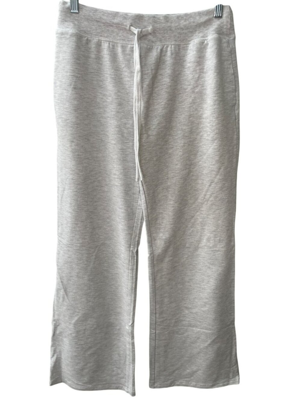 Garage Stretch Terry Bootcut Pants Spring Grey Mix Women's Sz Medium MSRP$65 NWT